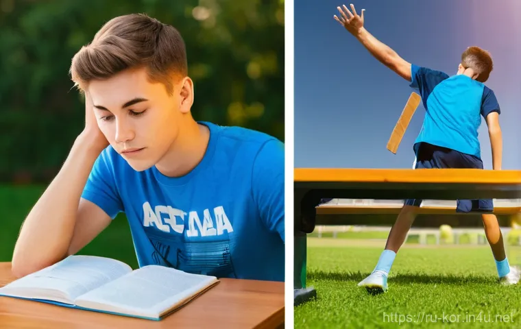 수능 국어 대비 학습법 - **Prompt:** "A focused young Russian female high school student, aged 17, is seated at a sleek, mini...